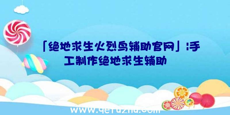 「绝地求生火烈鸟辅助官网」|手工制作绝地求生辅助